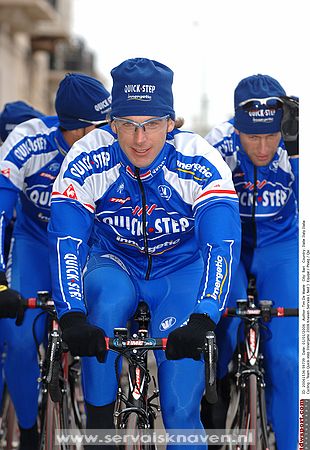 Cycling : Team Quick-Step Innergetic 2006KNAVEN Servais ( Ned ) Equipe / Ploeg / QSI